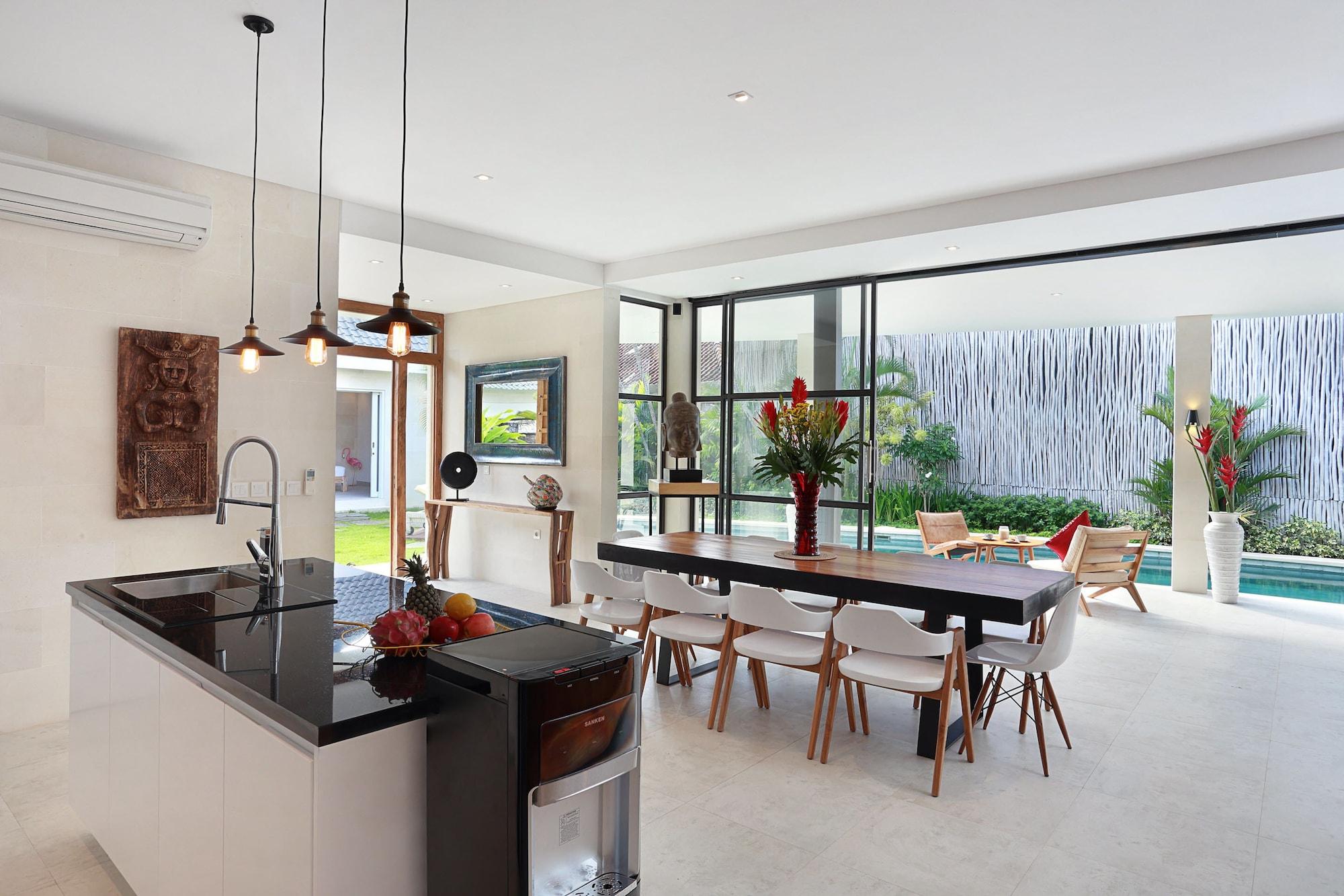 Seminyak White Design Villa Kültér fotó